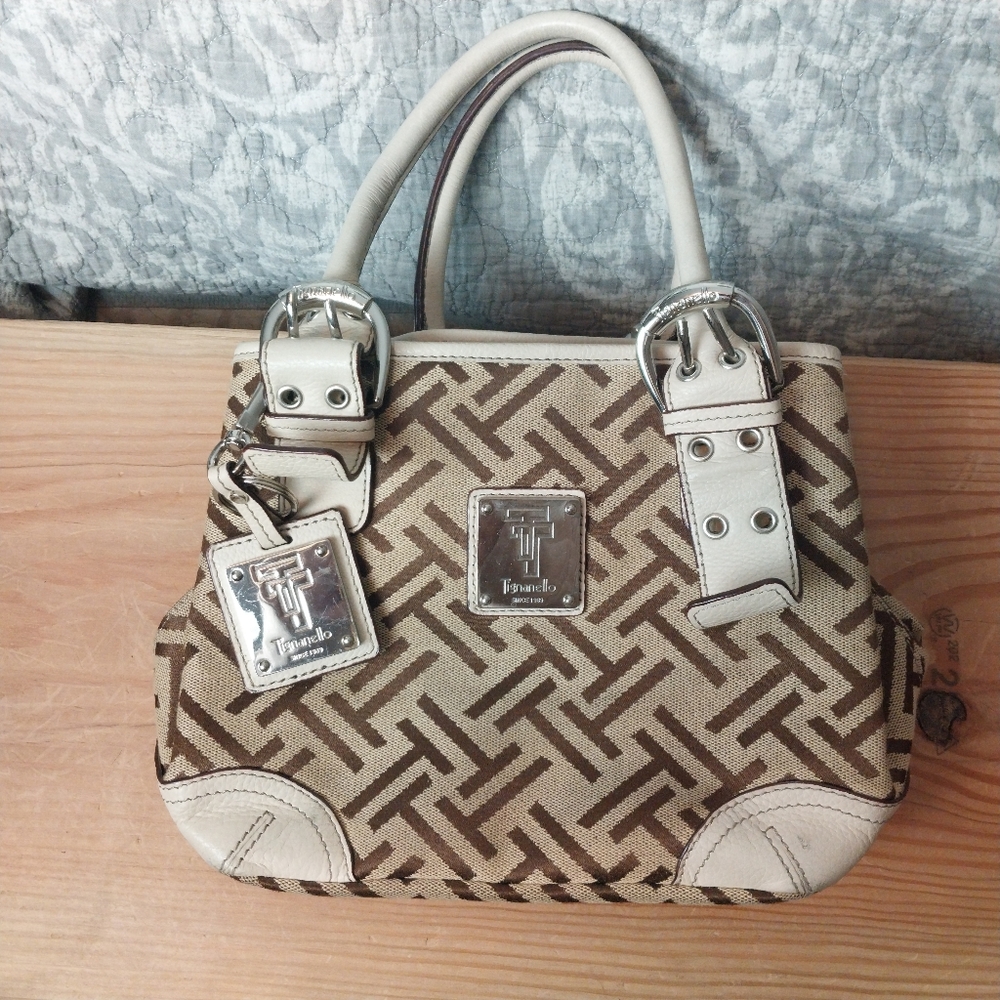 Tignanello mini logo bag